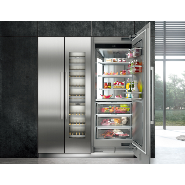 德國LIEBHERR利勃Monolith巨石系列冷藏櫃MRB3000嵌入式不鏽鋼冰箱 觸控面板/內嵌飲水機淨水器