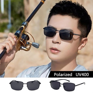 男士偏光太陽眼鏡 方型墨鏡 Polarized眼鏡 駕駛墨鏡 輕量僅18g抗紫外線UV400 時尚流行款 S824