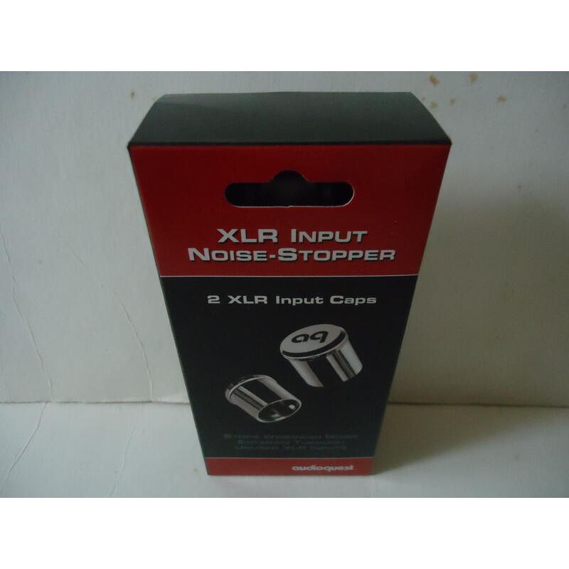 『龍格音響』美國audioquest XLR噪聲端子保護蓋輸入端（Input）2個（1盒）。