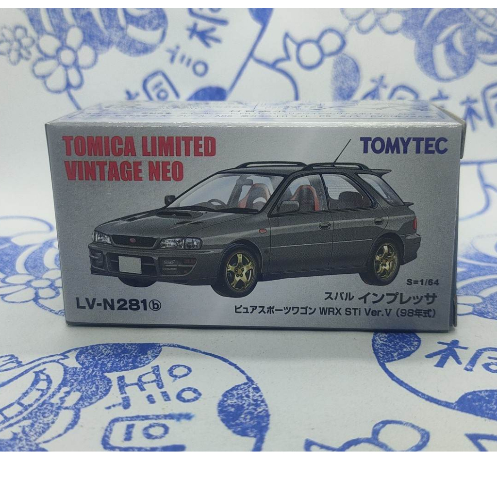 (現貨) Tomytec Tomica LV-N281b Subaru Impreza Sports Wagon