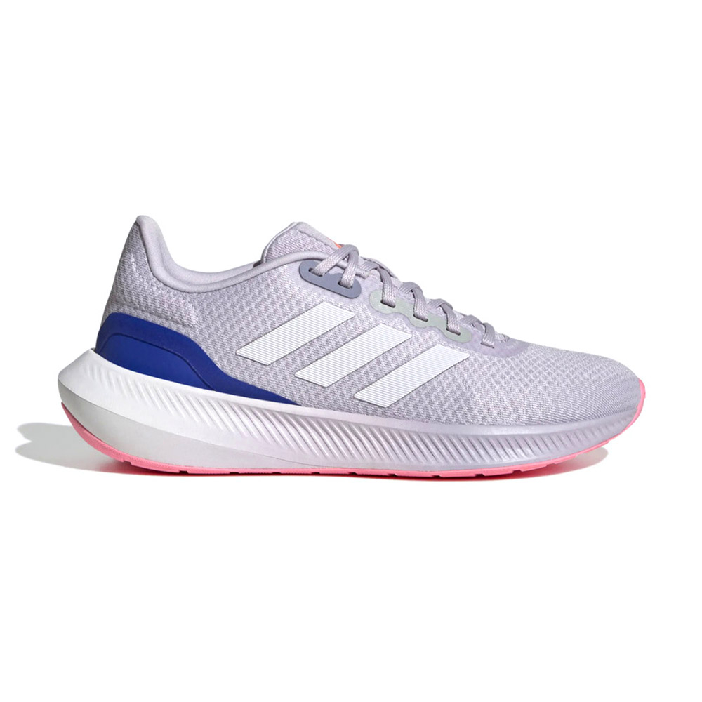 Adidas Runfalcon 3.0 W 女鞋 灰紫色 緩震 透氣 舒適 日常 慢跑 運動鞋 跑鞋 HQ1474