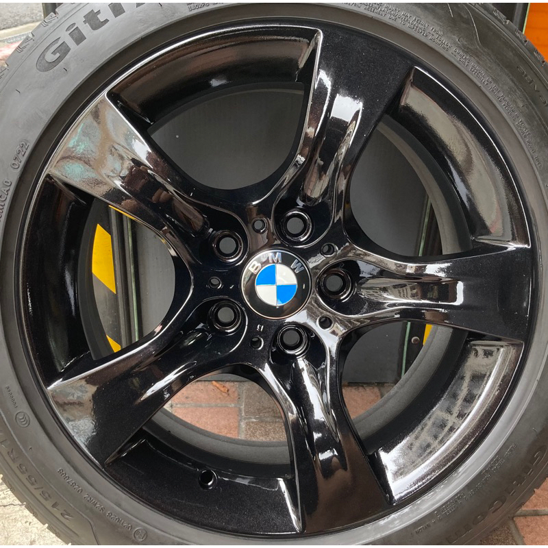 中古 BMW  原厰17吋鋁圈含胎 E36 E46 E90 E87 F30 F10 F20  X1 X3 Z3 Z4