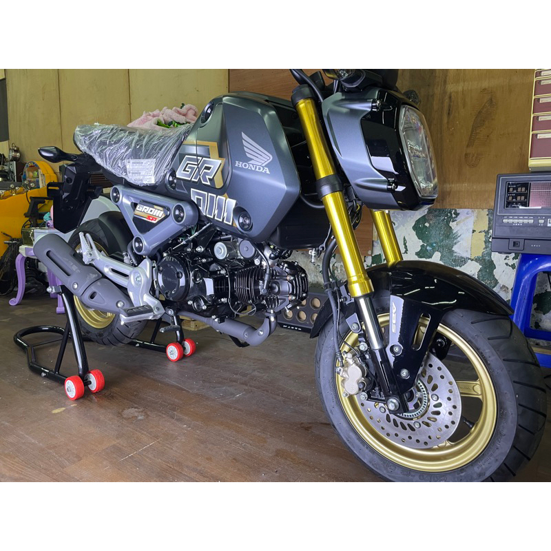 GROM MSX 三代 原廠拆車零件 腳踏 搖臂 避震器 輪框 碟盤 卡鉗