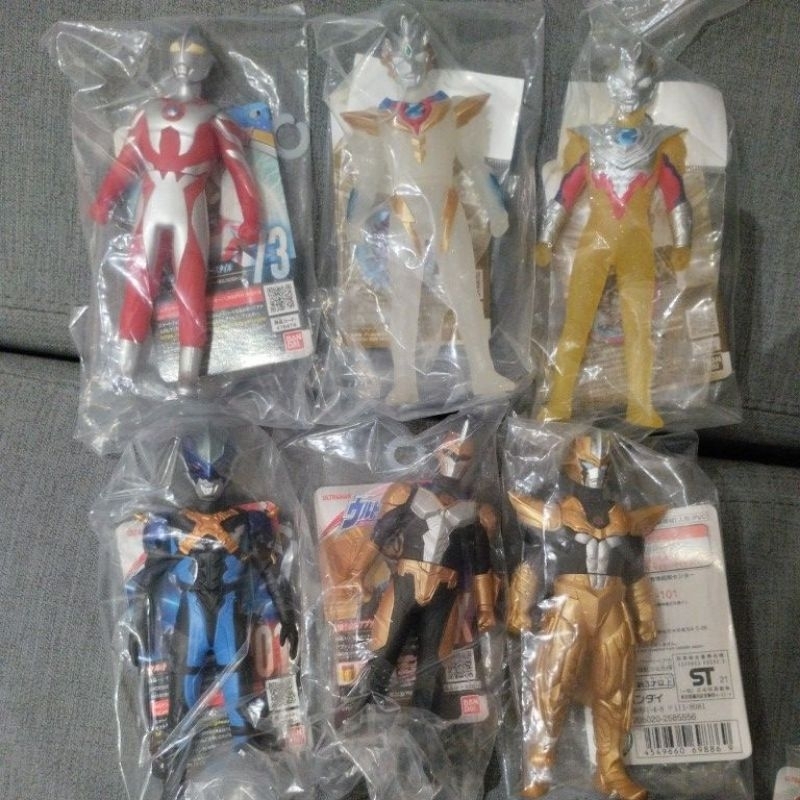 超人力霸王 軟膠 人偶 EX 約14CM 500 DX 托雷基亞 傑特 德卡 阿布索留特 167 157 102