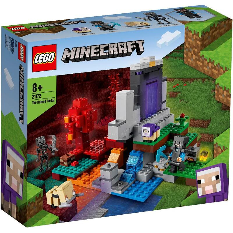 【好美玩具店】LEGO 創世神 Minecraft系列 21172 廢棄傳送門