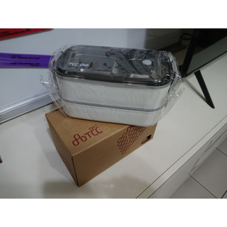 全新品 YU Living 分隔便當盒 多層便當盒 象牙白