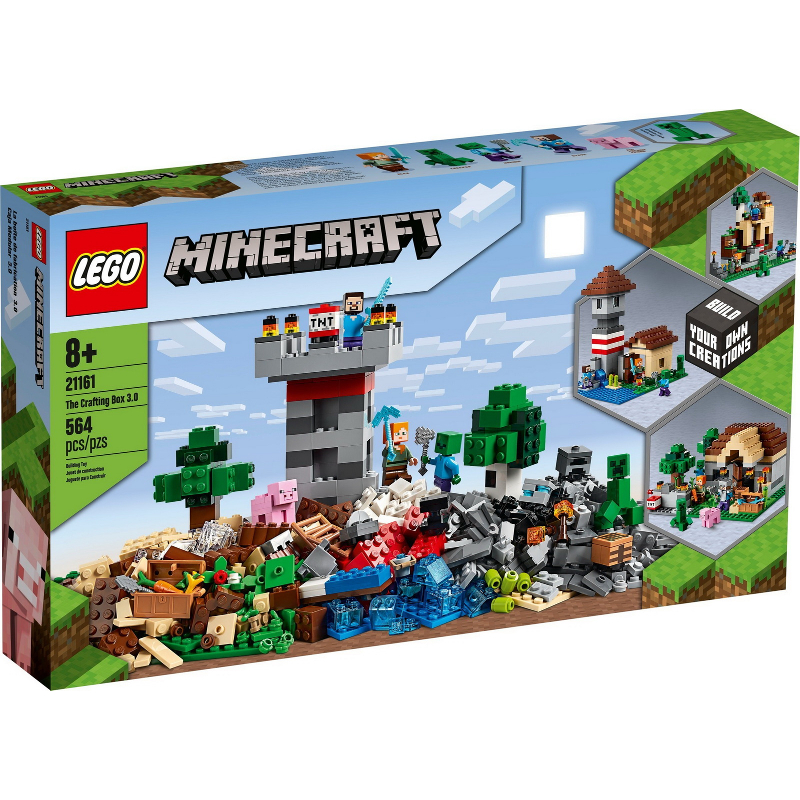 【好美玩具店】LEGO 創世神 Minecraft系列 21161 The Crafting Box 3.0