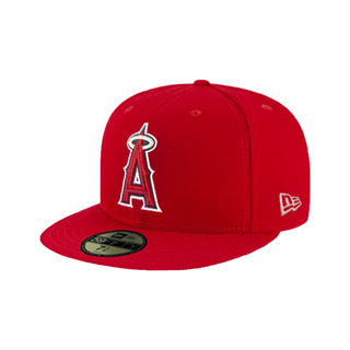 NEW ERA 59FIFTY 5950 MLB 球員帽 洛杉磯 天使隊 紅 棒球帽 鴨舌帽 全封款【TCC】