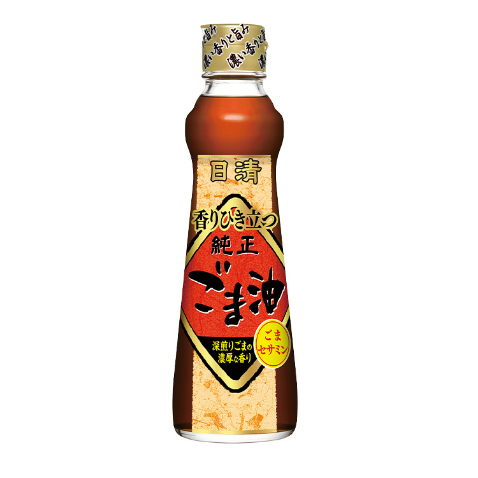 象象媽咪【現貨】日清深煎純正芝麻油(143ml) 日本日清 純正芝麻香油 芝麻香油 香芝麻油 香油 調味料 日本進口