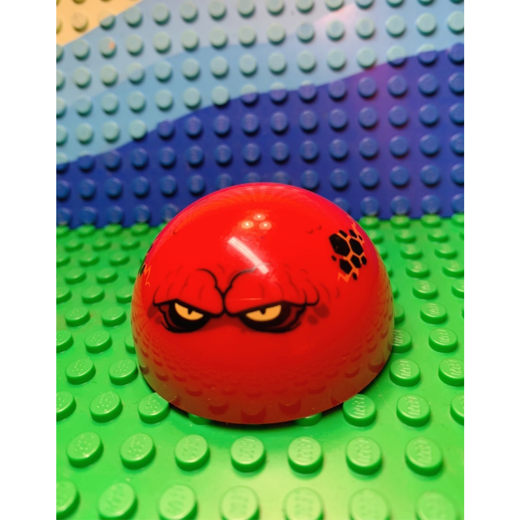 |樂高先生| LEGO 樂高 50747/70314 紅色 印刷磚 上蓋  魔球獸 未來騎士 絕版 零件 正版樂高/二手