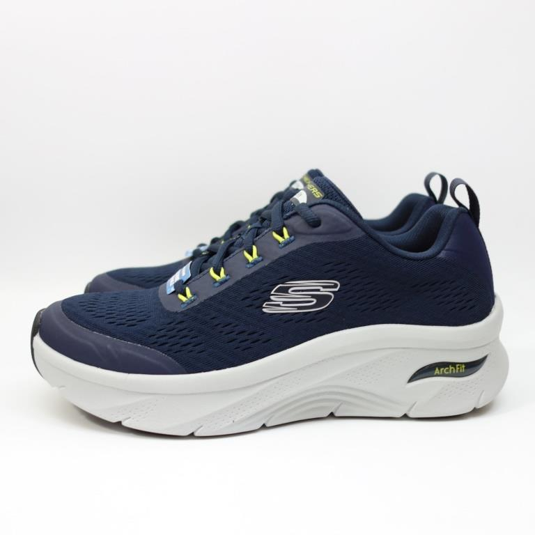 [麥修斯]SKECHERS ARCH FIT D'LUX 232502NVLM 慢跑鞋 運動鞋 足弓支撐 男款