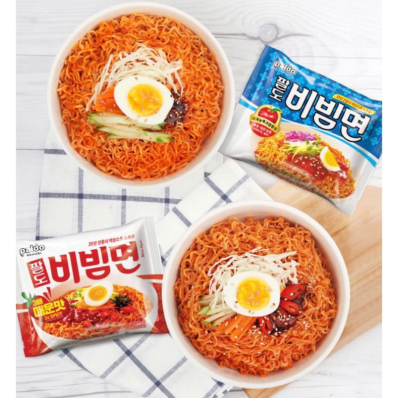 🇰🇷韓國代購🇰🇷 Paldo 八道 韓式香辣冷拌麵 /原味 5入 韓國泡麵