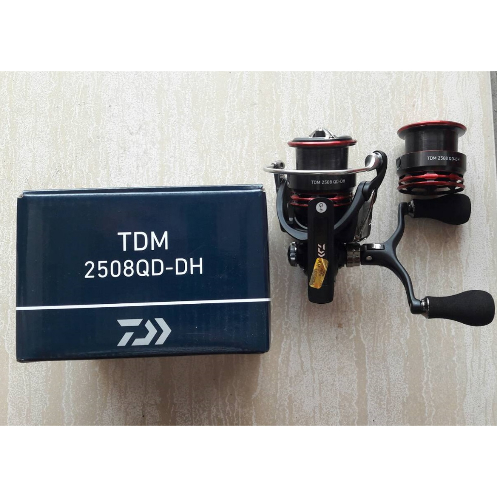 大象(日系最新精品)*Daiwa TDM輕量2508QD-DH 雙把款 雙線杯 淺杯餌木路亞捲線器 (年度回饋)*