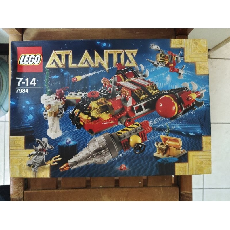 LEGO 7984 亞特蘭提斯 深海突擊者 ATLANTIS 樂高