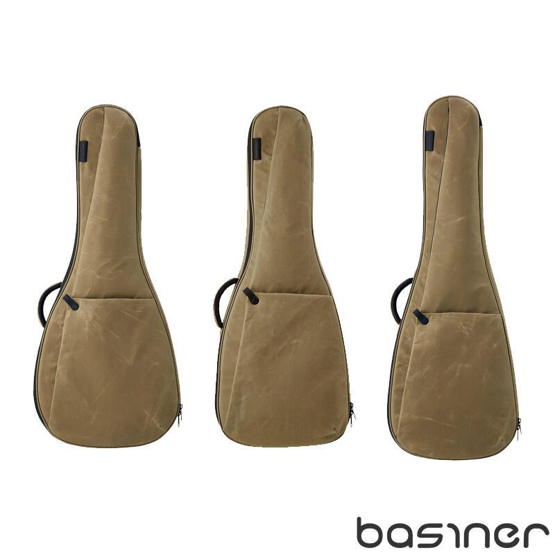 【又昇樂器】限量 BASINER BRISQ Relic Khaki 電吉他 木吉他 電貝斯 琴袋