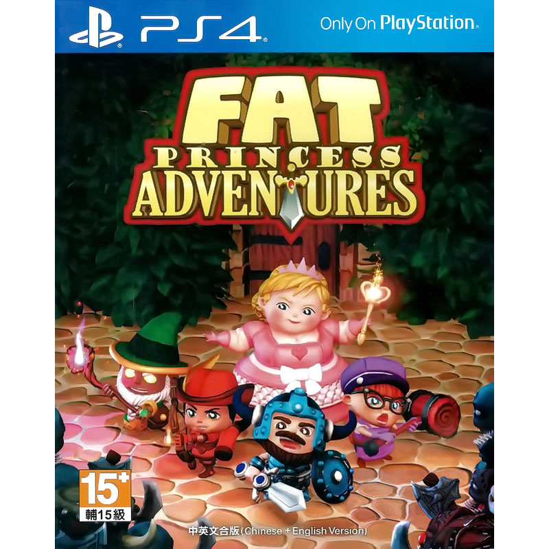 【二手遊戲】PS4 胖公主大冒險 FAT PRINCESS ADVENTURES 中文版【台中恐龍電玩】