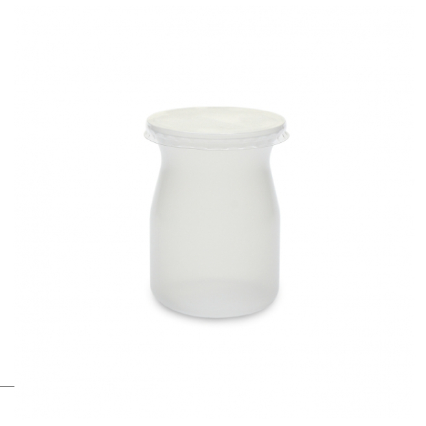 【烤布丁杯-小奶瓶】   100入/件 ［PP底＋PET透明蓋］   PP烤布丁杯   Ø 5.6×高度7.3cm