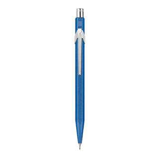 CARAN d'ACHE卡達 844 COLORMAT-X自動鉛筆(0.5mm)(禮盒)-藍色 墊腳石購物網