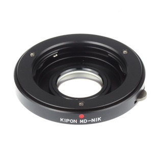 Kipon 多層矯正鏡片+無限遠對焦 Minolta MD MC鏡頭轉Nikon AI單眼相機身轉接環 MD-NIKON
