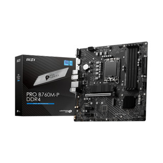 MSI微星 PRO B760M-P DDR4 MATX/1700腳位/主機板