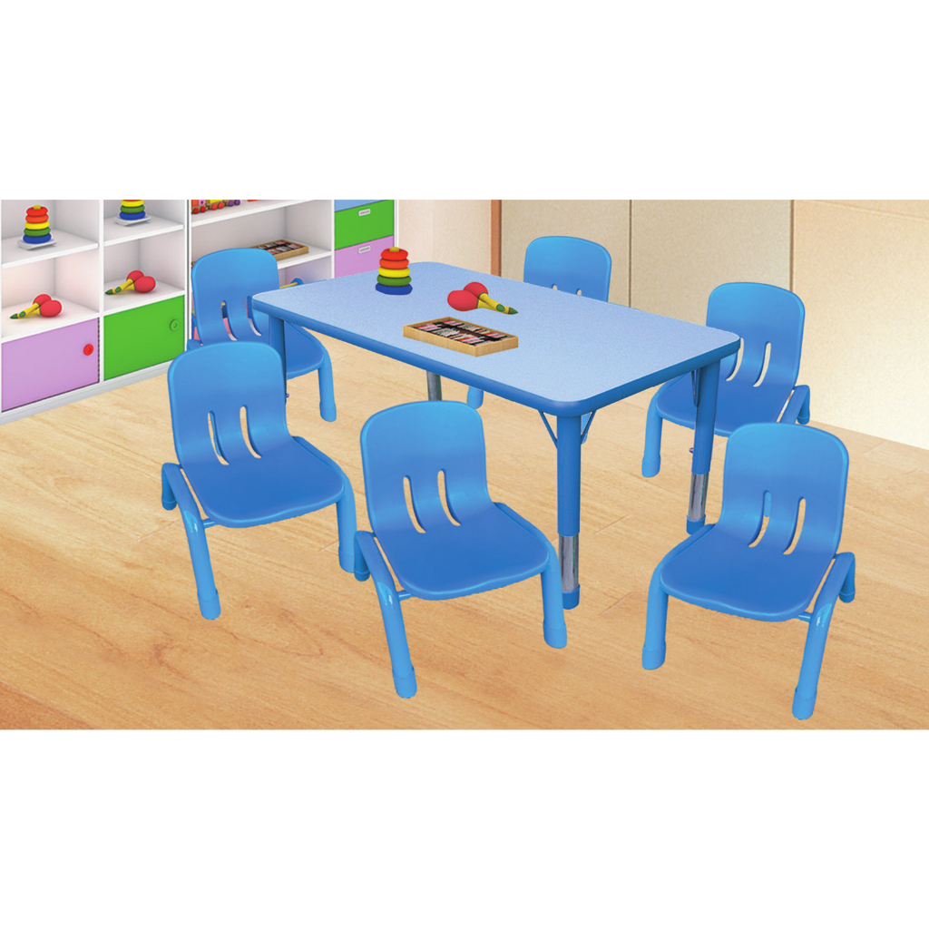 【 IS空間美學】 MIT製塑膠桌椅(2023-B-402-1)幼兒/兒童/幼教桌椅/補習桌/木製/安親桌/遊戲桌