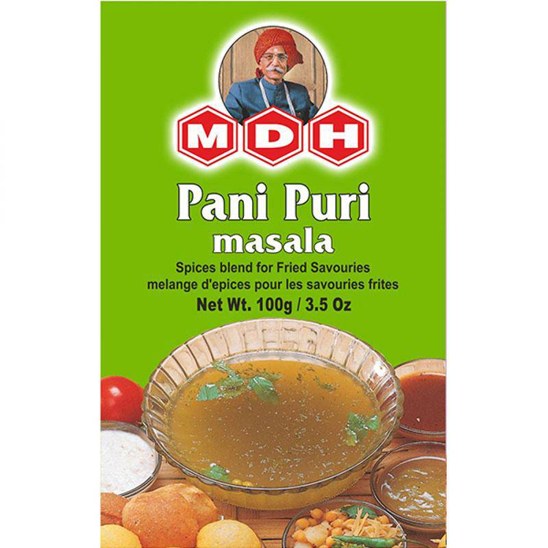 MDH 綜合香料粉-香料脆球醬料用 PANI PURI MASALA 100 gm.
