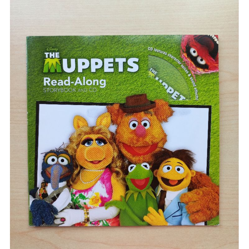 Disney The Muppets read-along storybook and CD布偶小寶貝有聲書