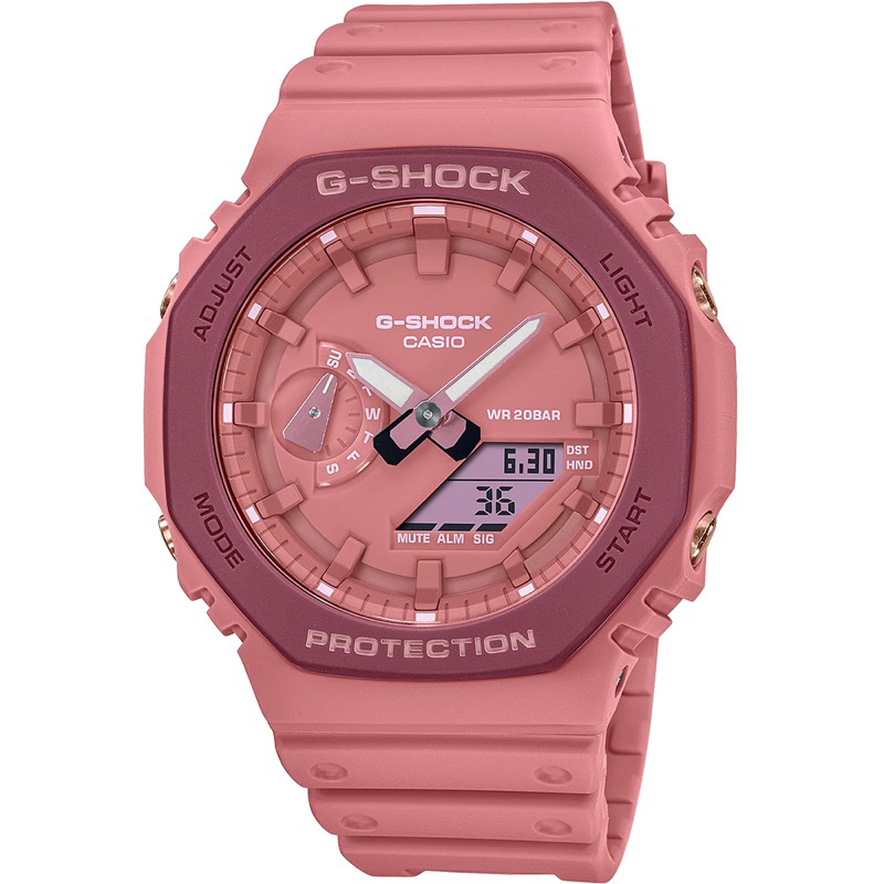 商城出貨🚚免運優惠✨ CASIO MINI GSHOCK 桃花源八角手錶 GA-2110SL-4A4