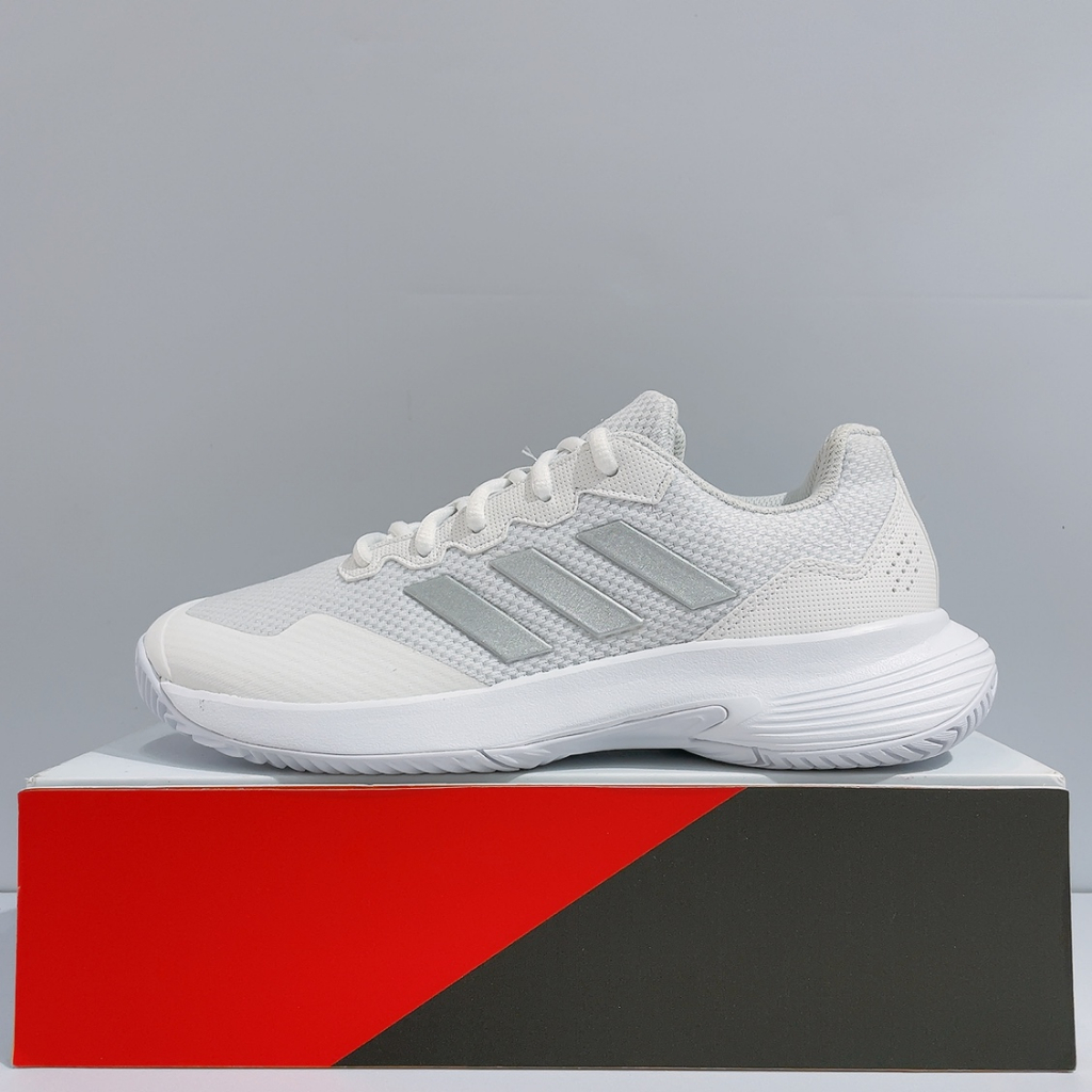 adidas GameCourt 2 W 女生 白色 舒適 耐磨 網球鞋 HQ8476