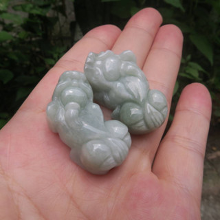 coco緬甸玉 招財貔貅翡翠擺件 糯種 翡翠a貨附證書 現貨在臺北市