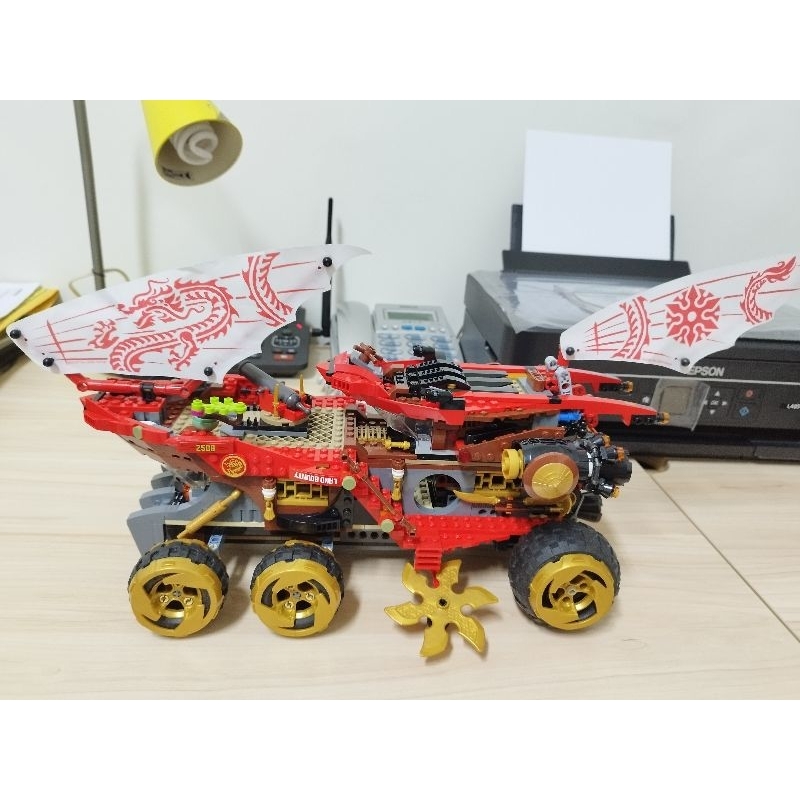 LEGO 樂高 70677 旋風忍者 土地賞金號 裝甲車