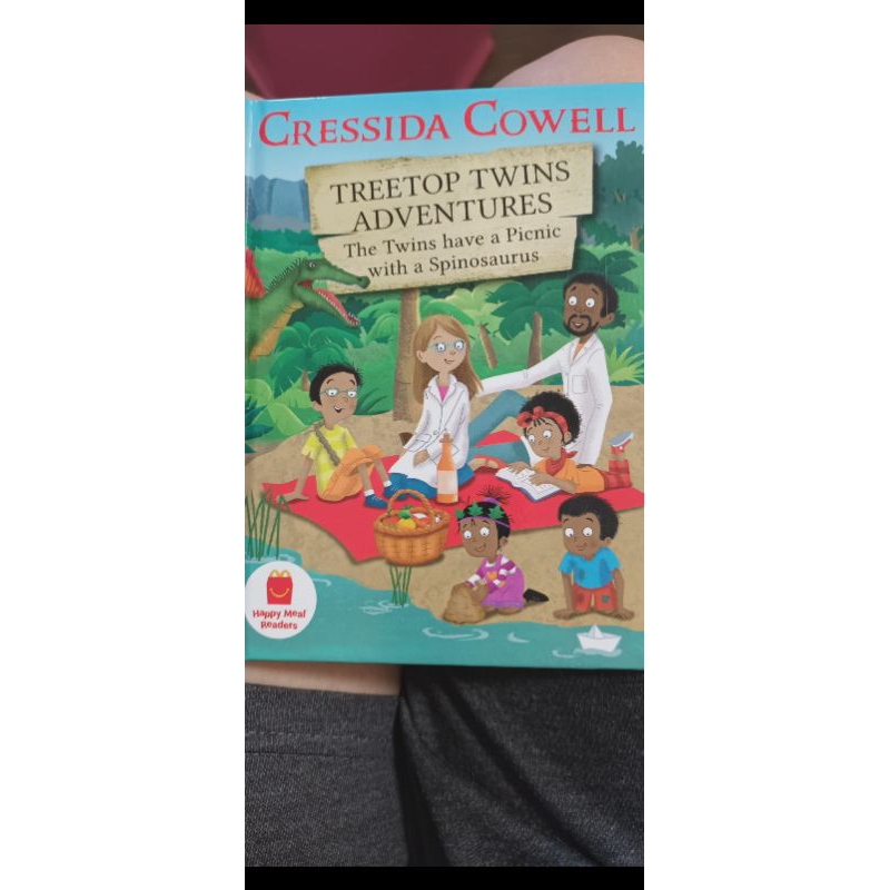 Cressida Cowell作品集，麥當勞雙語繪本，treetop twins adventures恐龍