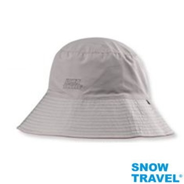 SNOW TRAVEL  AH-2 灰色 抗UV透氣快乾雙面漁夫帽(進口HIGH-IQ抗 UV40布料)