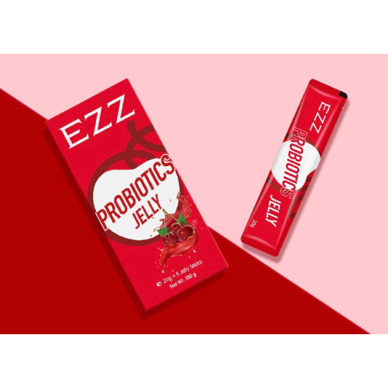 【Beauté】現貨+預購 ♡ 最新第四代‼️澳洲 EZZ 櫻桃果凍 酵素果凍 綜合果蔬 益生菌 (每盒5入)