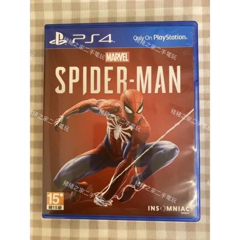 PS4 蜘蛛人 SPIDER MAN 中文版 二手