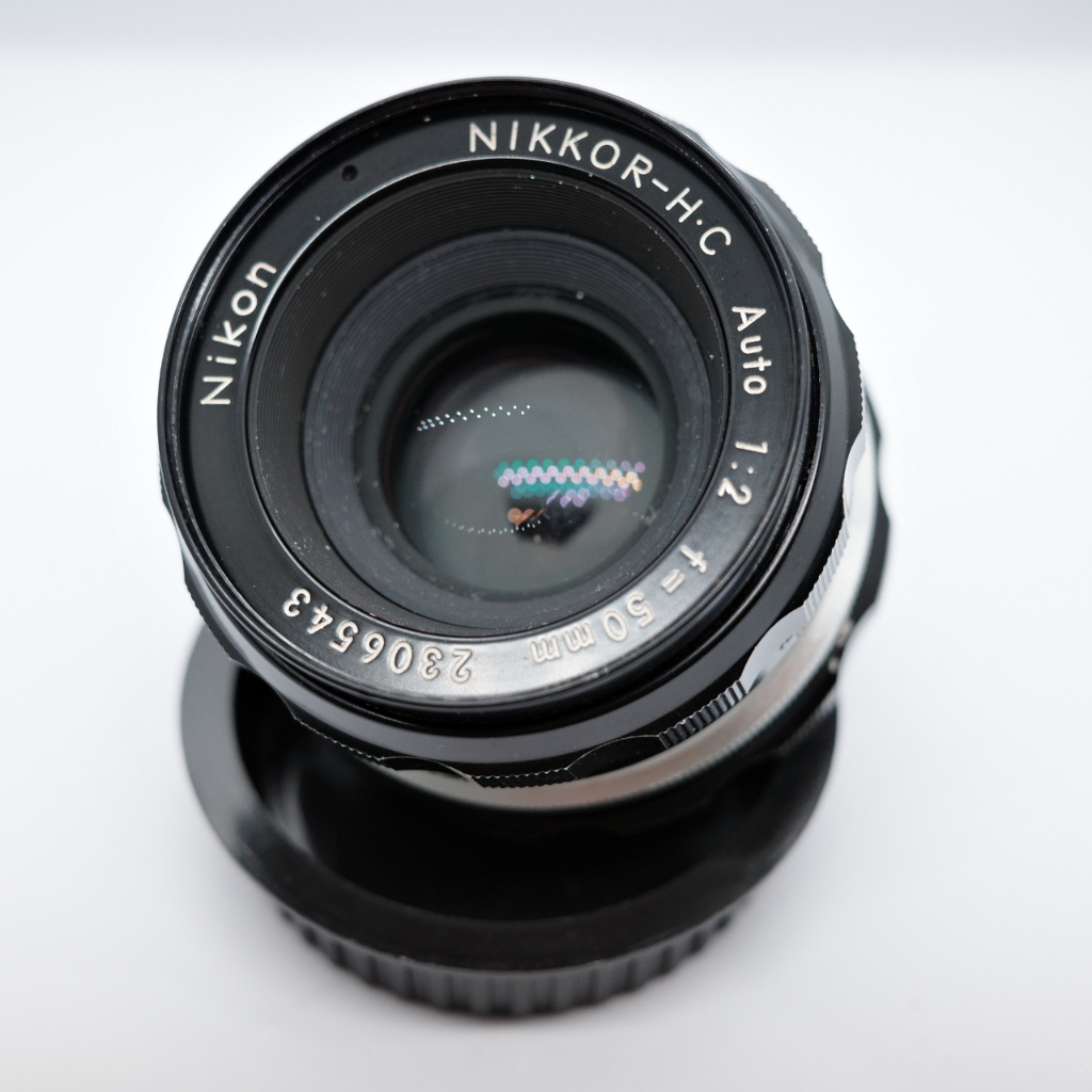 《二手鏡頭》NIKON Nikkor-H.C Auto 50mm F/2 non-AI 老鏡頭 定焦鏡 標準鏡 大光圈