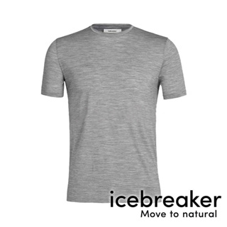 【icebreaker】Cool-Lite 中性網眼透氣圓領短袖上衣JN150 『灰』0A56PT