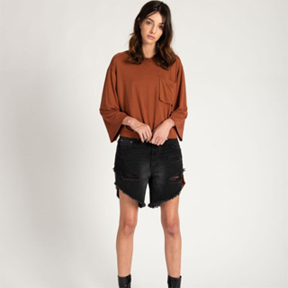 ONETEASPOON | 女 BUFFALO MODAL SPLIT TOP 長袖T恤