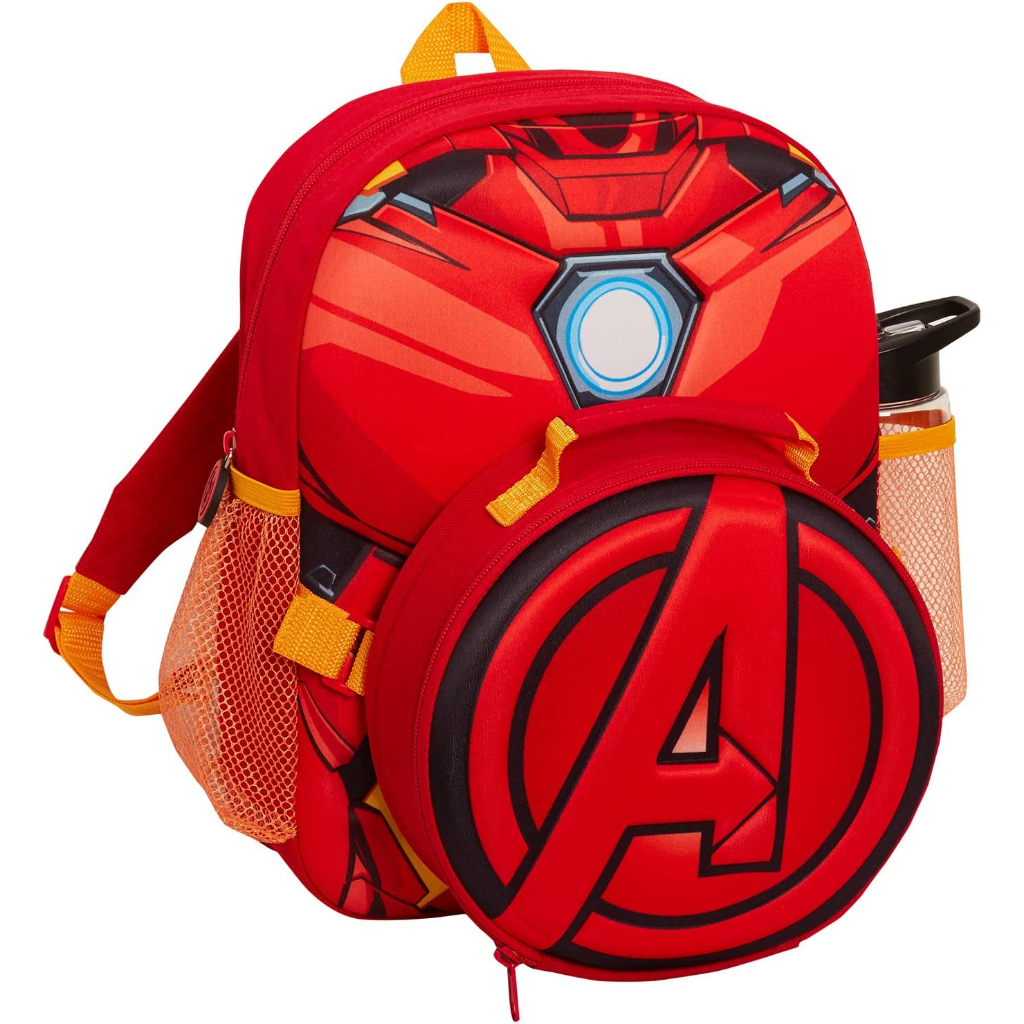 預購🚀正貨🚀美國專櫃 Marvel Iron Man 港鐵人 兒童  書包 後背包 包包 餐袋便當袋