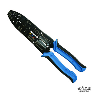 [元壹工具] 台灣製 多功能剝線鉗GWS-1001 壓著鉗 壓線鉗 可壓裸端子 可壓開口端子 可壓絕緣端子