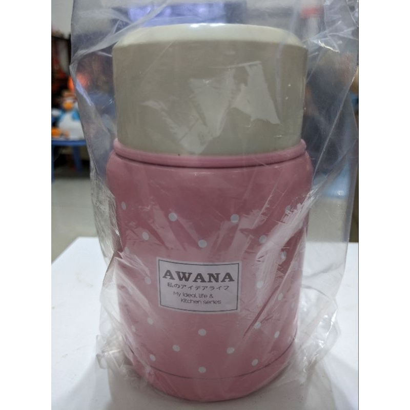 全新未使用 AWANA 真空斷熱悶燒罐