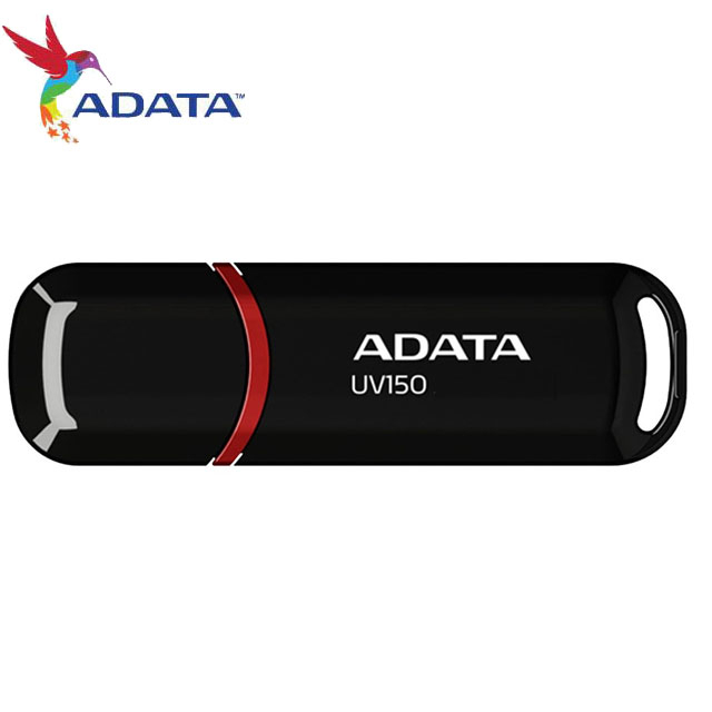【公司貨】ADATA 威剛 256G 128G 64G DashDrive UV150 USB 3.2 隨身碟 黑色
