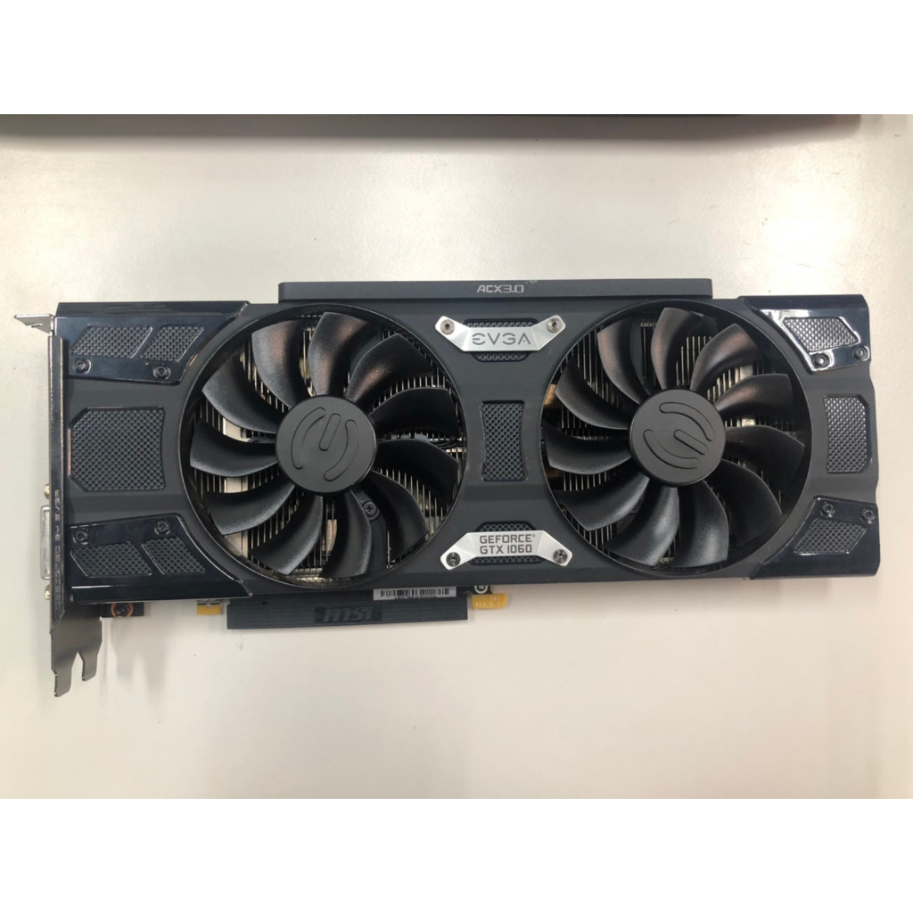 二手-EVGA 艾維克 GTX1060 6G SSC 實體拍攝 歡迎自取 桃園市平鎮區