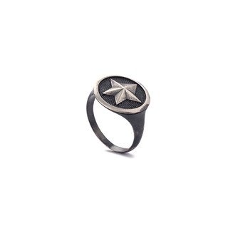 [GOAT Select]土耳其品牌Atolyewolf 純銀舊化星星戒指 Star Ring In Oxide
