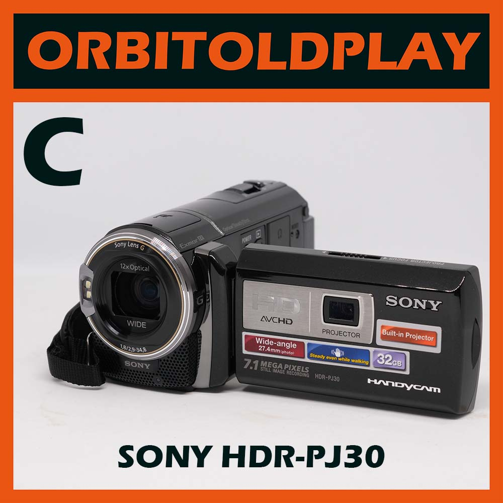SONY HDR-PJ30 攝影機 可投影復古感 非CCD