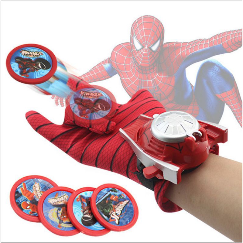 復仇者聯盟蜘蛛人鋼鐵人蝙蝠俠發射手套玩具 兒童男生禮物⭐多多樂玩具⭐
