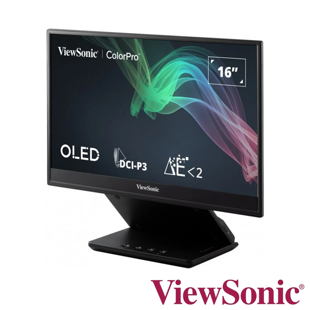 ViewSonic VP16-OLED 16型 ColorPro OLED 15.6吋 可攜式螢幕 抗藍光