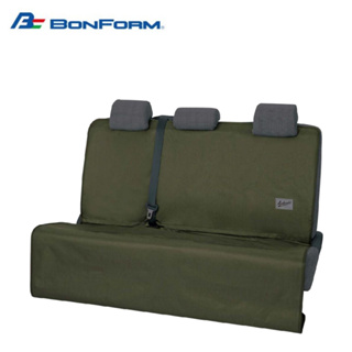 【BONFORM】RV休閒系列 防水防污後座椅套-軍綠色 (B4092-04GN) | 金弘笙