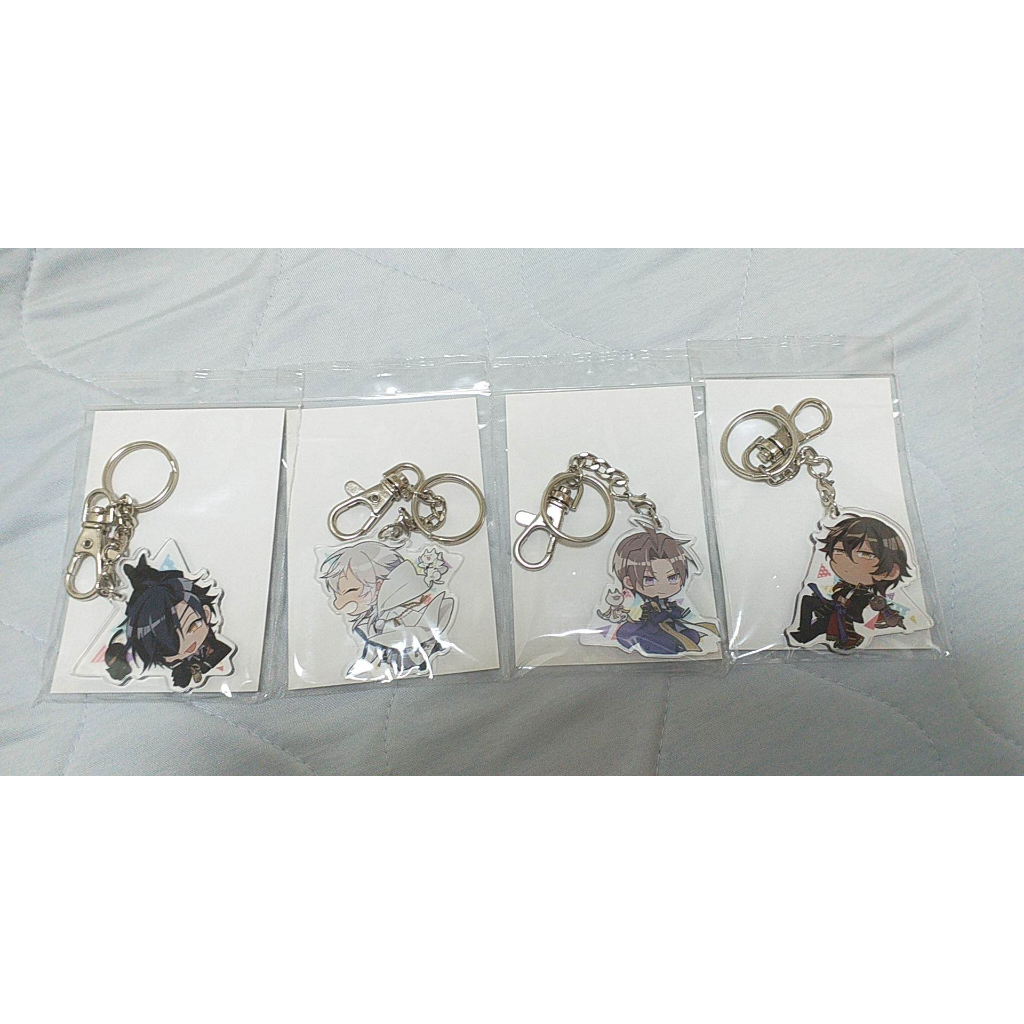 【不拆售/已絕版】刀劍亂舞 幸漫 同人壓克力吊飾 伊達組中心 燭台切光忠 大俱利伽羅 鶴丸國永 壓切長谷部