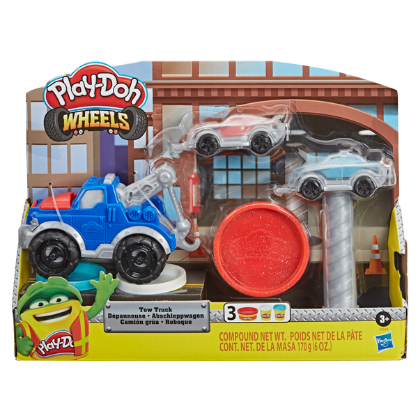 【培樂多Play-Doh】培樂多車輪系列 拖車遊戲組 E6690